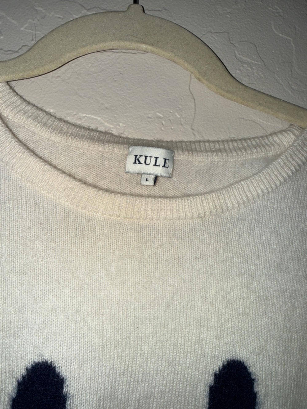 Kule smiley cashmere sweater (imperfect) - Picture 2 of 7